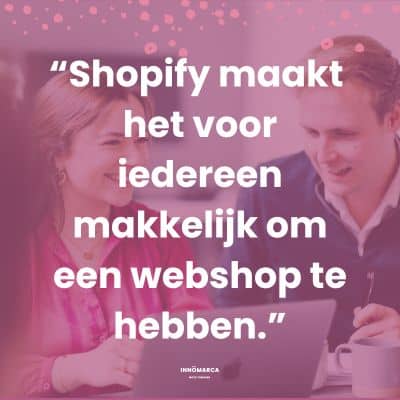 voordelen shopify webshop quote